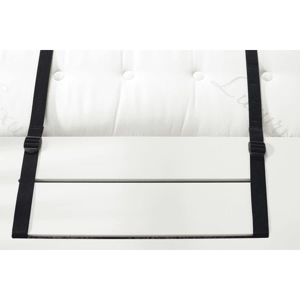 Alvi® Conjunto Completo De Cuna Colecho Para Cama Boxspring Blanco 608-9 Estrellas Gris - Imagen 5