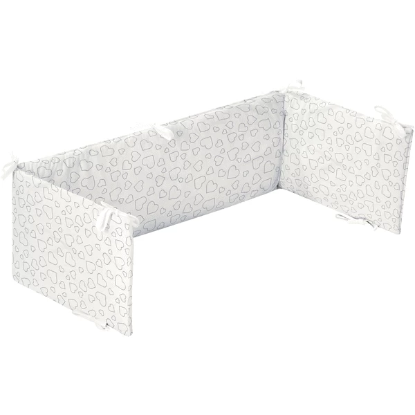 Alvi ® Cuna Colecho Para Boxspring Set Completo Heart White - Imagen 2
