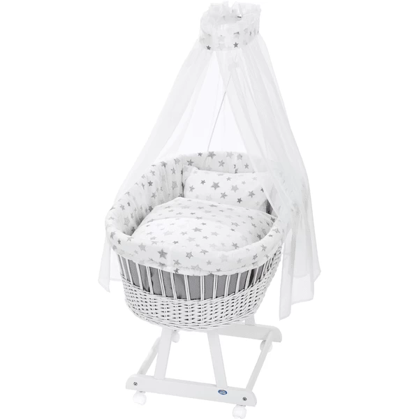 Alvi® Moisés Birthe Blanco 777-9 Estrella Plateada - Imagen 4