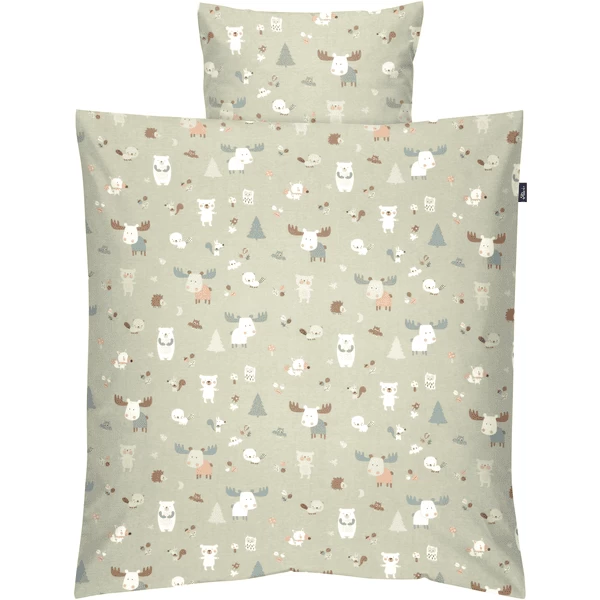 Alvi ® Moisés Completo Birthe White Baby Forest - Imagen 3