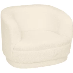 Atmosphera Sillón Infantil Teddy Bouclé Beige