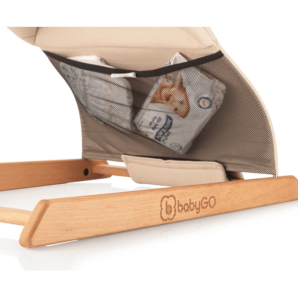 BabyGO Hamaca Infantil Skippy Beige - Imagen 4