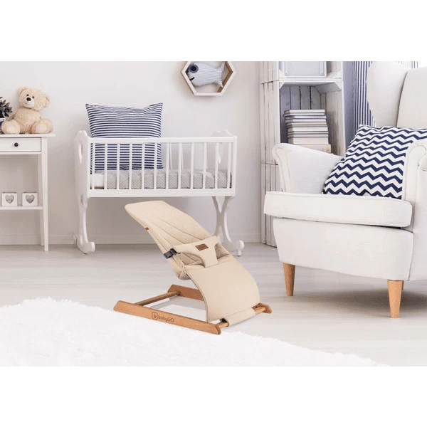 BabyGO Hamaca Infantil Skippy Beige - Imagen 5