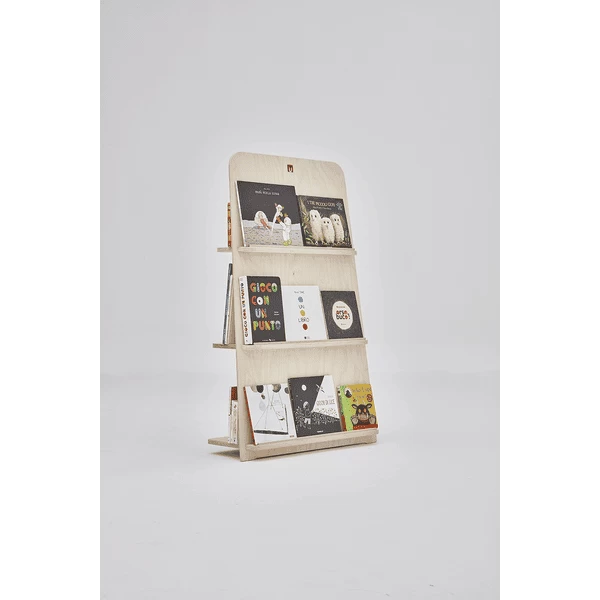 Bianconiglio Kids ® BUK 100 Librería Montessori Natural Sin Barnizar - Imagen 4