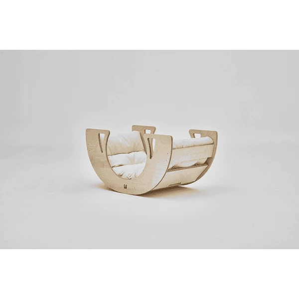 Bianconiglio Kids ® Mesa Balancín DONDO Multifuncional Lacado Natural - Imagen 2