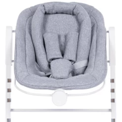 CHILDHOME Asiento Recién Nacido Para Trona Gris/blanco