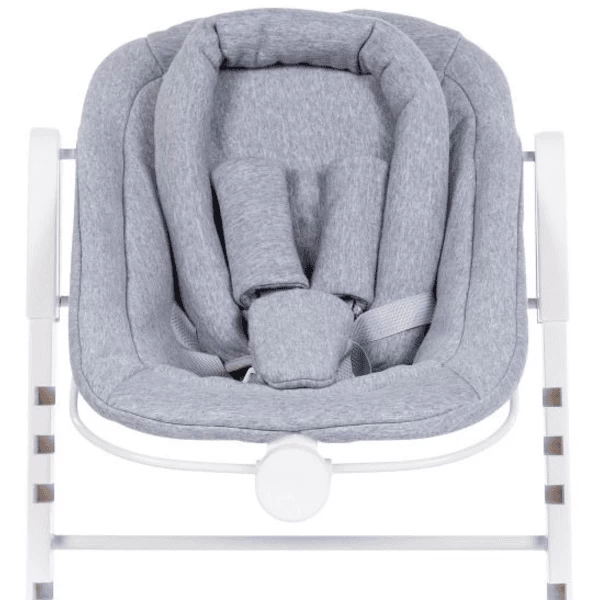 CHILDHOME Asiento Recién Nacido Para Trona Gris/blanco