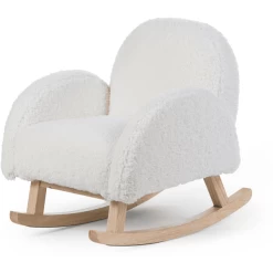CHILDHOME Mecedora Infantil Teddy White