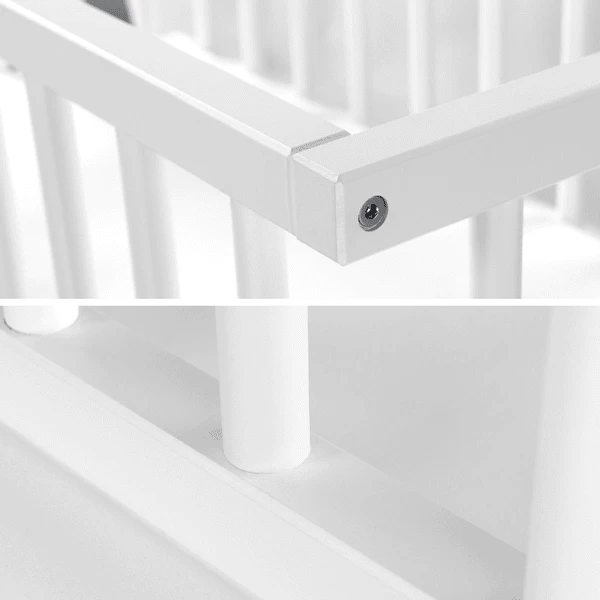 Dreamgood Moisés De Haya Lacado En Blanco | Colchón Prime - Imagen 3