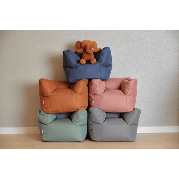 Jollein Silla Infantil Beanbag Azul - Imagen 3