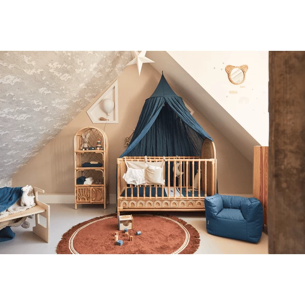 Jollein Silla Infantil Beanbag Azul - Imagen 4