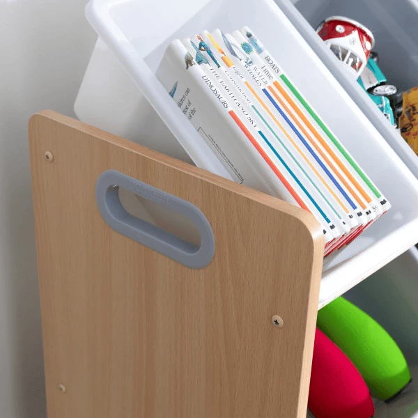 KidKraft® Sistema De Almacenamiento Gris 12 Cajas - Imagen 4