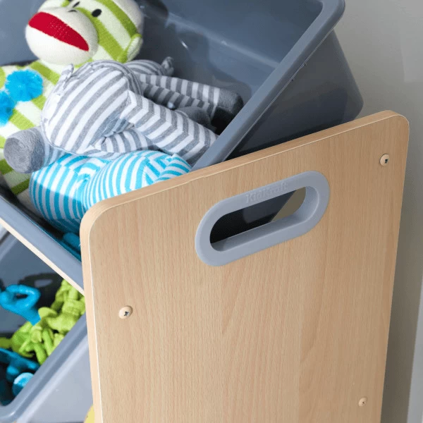 KidKraft® Sistema De Almacenamiento Gris 12 Cajas - Imagen 5