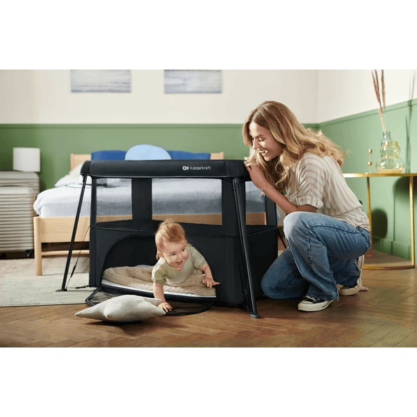 Kinderkraft Cuna De Viaje CAMI Gris - Imagen 2