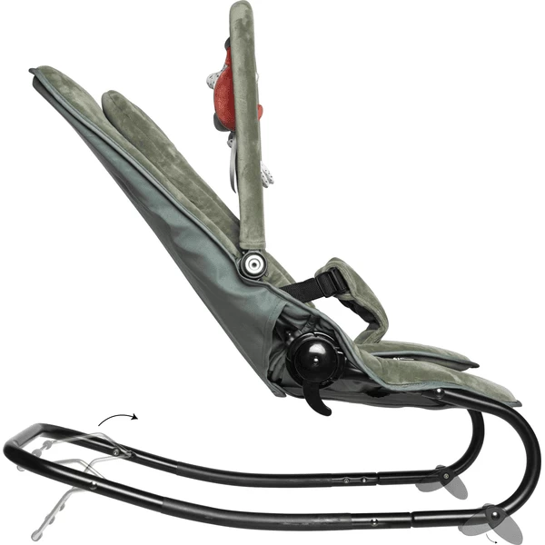 KOELSTRA Hamaca Para Bebé Lux Moss Green - Imagen 4