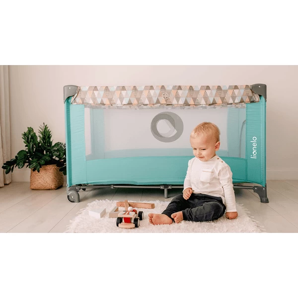 Lionelo Cuna De Viaje Stefi Yellow Lemon - Imagen 2