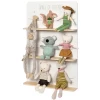 MUSTERKIND ® Estantería Para Peluches Picea Blanco/madera