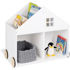 Pinolino Librería Infantil Con Ruedas Hus Blanco