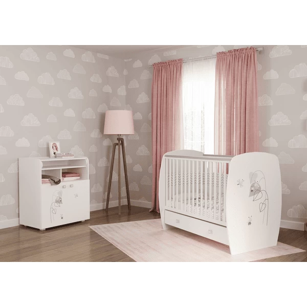 Polini Kids Cuna French 710 Amis Blanco - Imagen 5