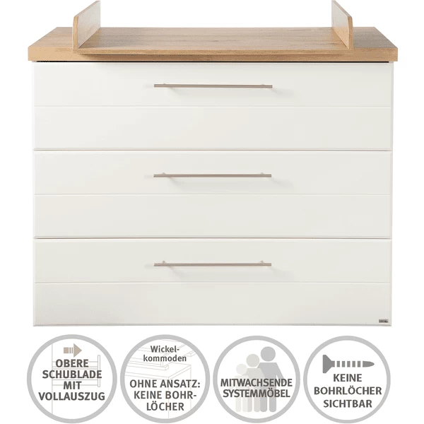 Roba Cambiador Nele Blanco - Imagen 5