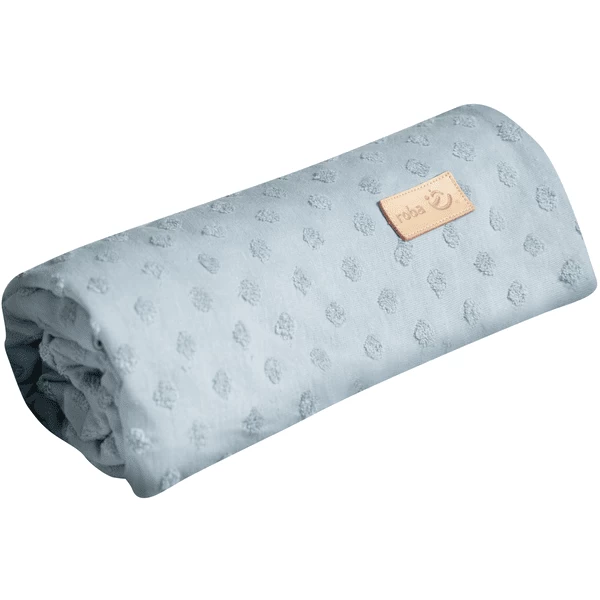 Roba Cubierta Adaptada Para El Cambiador Lil Planet Turquesa 85 Cm X 75 Cm