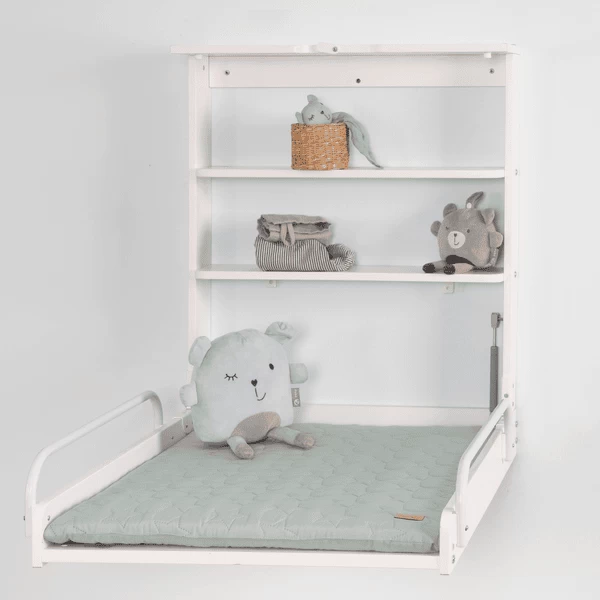 Roba Estantería Cambiante De Pared Con Cambiador Incluido Style Frosty Green Stars - Imagen 2