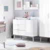 Roba Mueble Cambiador Retro 2 Ancho De Armario Blanco