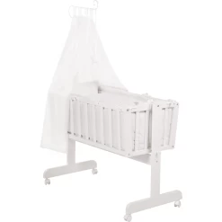 Roba Set Cuna Mecedora Blanco Zorro & Conejo