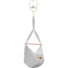 SCHMUSEWOLKE Cuna Colgante Dreamcatcher Warmgrey Con Abrazadera De Puerta Beige