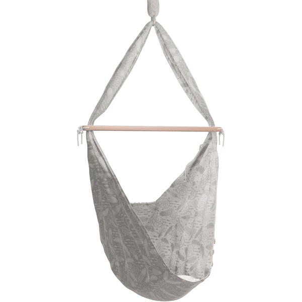 SCHMUSEWOLKE Cuna Colgante Dreamcatcher Warmgrey Con Abrazadera De Puerta Beige - Imagen 4